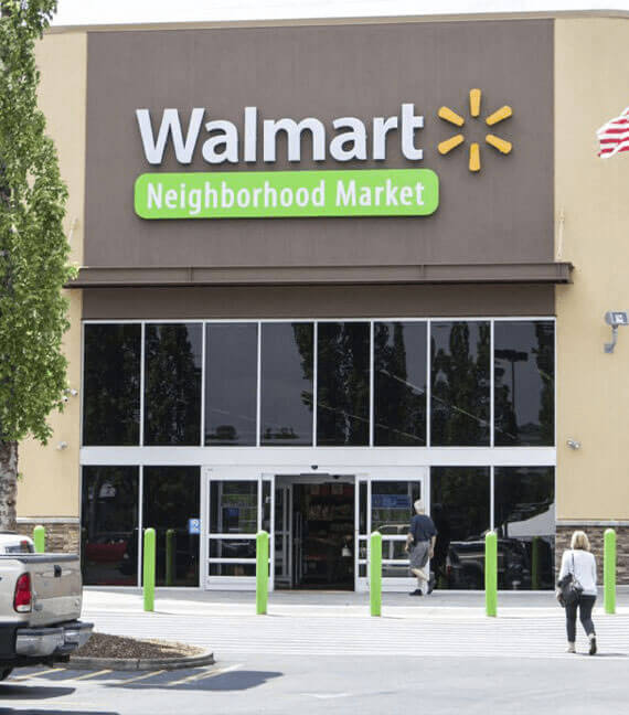 Retail Construction. Walmart Neighborhood Market by Jetton.